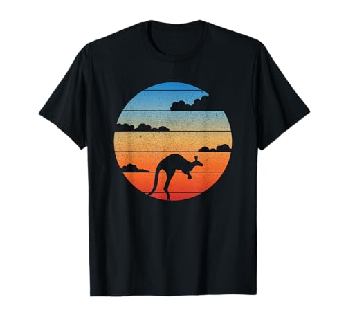 Känguru Retro Sonnenuntergang Aussie Australien Kinder Känguru T-Shirt Känguru Retro Sonnenuntergang Aussie Australien Kinder Känguru T-Shirt von G'Day Mate Co.