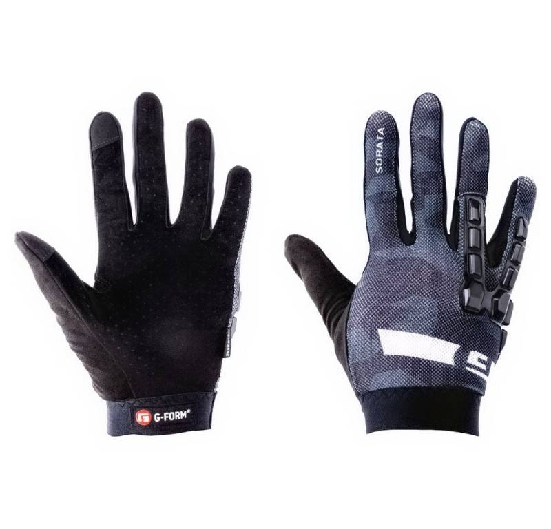 G-Form Fahrradhandschuhe G-Form Handschuh Sorata Trail 2" XXL Handlänge 22-23cm XXL schwarz wei von G-Form