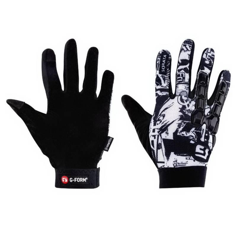 G-Form Fahrradhandschuhe G-Form Handschuh Sorata Trail 2" street art XXL Handlänge 22-23cm XXL von G-Form
