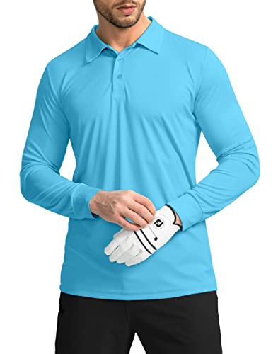 G Gradual Herren Golfshirts, blau, Groß von G Gradual