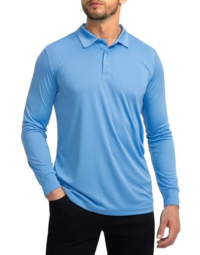 G Gradual Herren Golfshirts, himmelblau, X-Groß von G Gradual