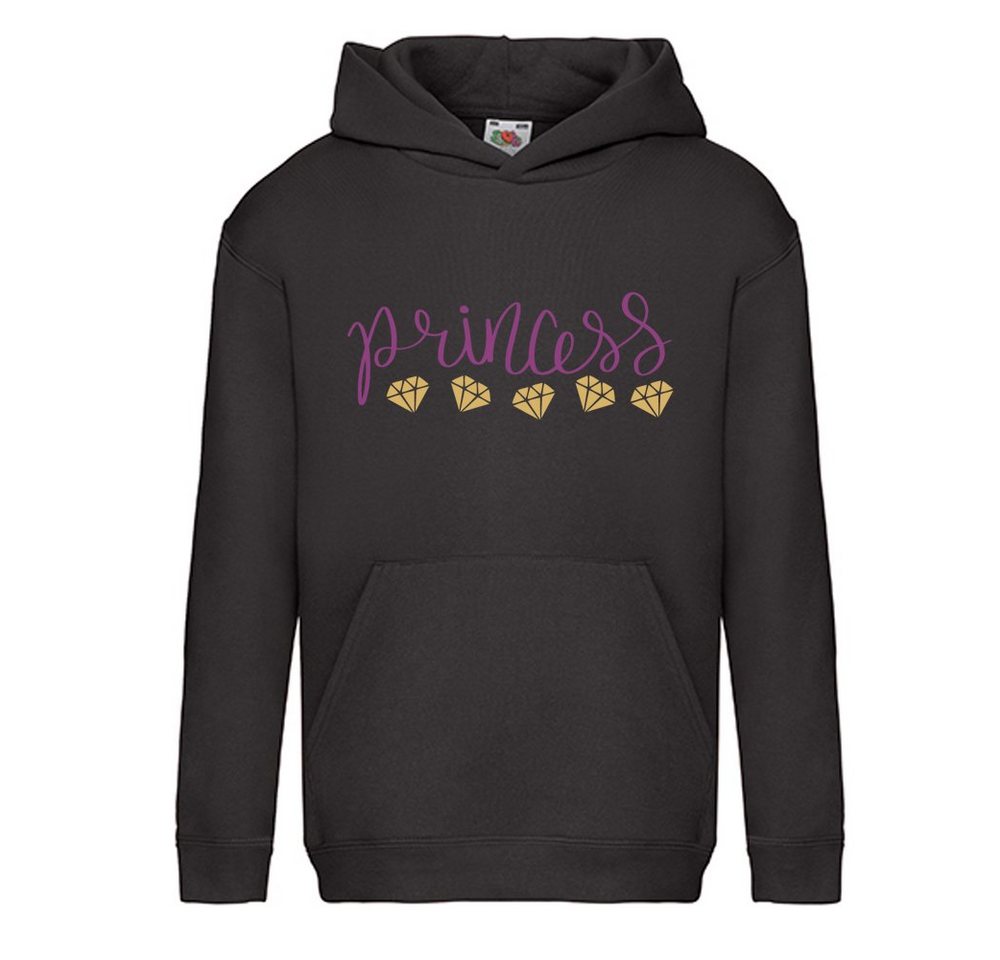 G-graphics Hoodie princess Kinder Hoodie / Kapuzenpullover mit coolem Motiv als Frontprint von G-graphics