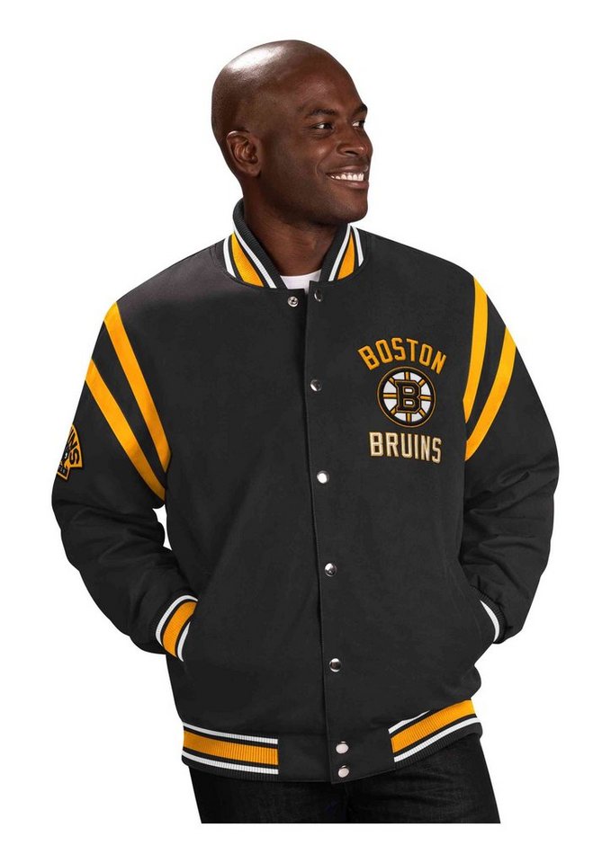 G-III Collegejacke NHL Boston Bruins Tailback Varsity G-III Collegejacke NHL Boston Bruins Tailback Varsity von G-III
