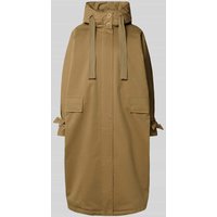 G-LAB Mantel mit Kapuze Modell 'LIV' in Camel, Größe S von G-LAB