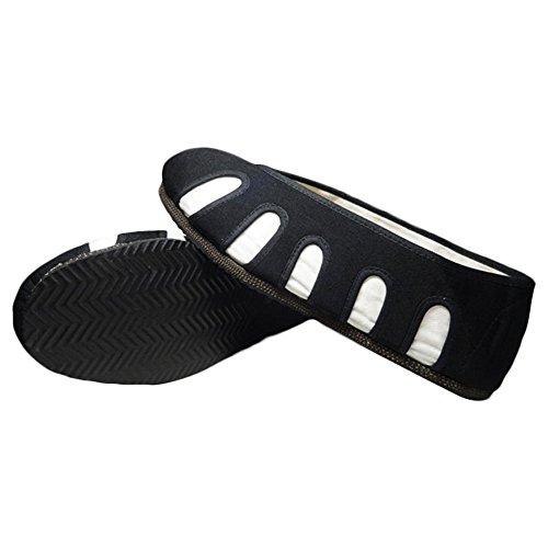 G-LIKE Chinesische Buddhistische Mönch Schuhe - Buddhisten Schuhe Wushu Kung Fu Tai Chi Shaolin Qi Gong Trainer Kampfkunst Wing Chun Slipper und Sneaker Schuhe mit Gummisohle (42 EU, Schwarz) von G-LIKE