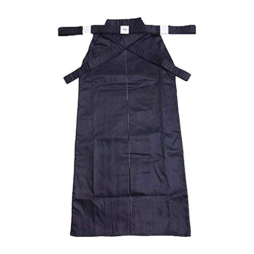 G-LIKE Kampfsport Kendo Kenjutsu Uniform - Traditionelle Japanische Schwertkampfkunst Kostüm Karate Ninja Aikido Training Kleidung Keikogi Jacke Hakama Hose für Männer Frauen (Blue, S) von G-LIKE