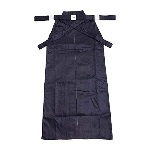 G-LIKE Kampfsport Kendo Kenjutsu Uniform - Traditionelle Japanische Schwertkampfkunst Kostüm Karate Ninja Aikido Training Kleidung Keikogi Jacke Hakama Hose für Männer Frauen (Blue, XL) von G-LIKE