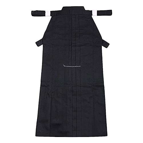 G-like Herren Kendo/Aikido Keikogi Hakama Kampfsport-Uniform, Nur Schwarz Hakama, M/170 G-like Herren Kendo/Aikido Keikogi Hakama Kampfsport-Uniform, Nur Schwarz Hakama, M/170 von G-LIKE