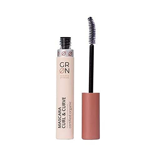 G R N shades of nature [GRÜN] Biokosmetik Mascara Curl & Curve black basalt Schwung und getrennte Wimpern tiefer Blick vegan 9 ml von G R N shades of nature