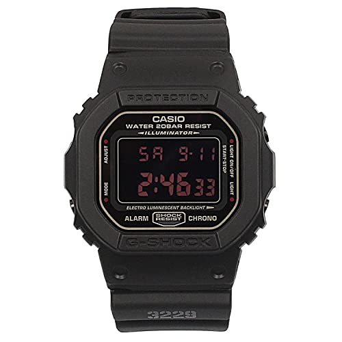 Casio G-Shock Classic Collection Herren-Armbanduhr #DW-5600MS-1, weiß, digital, Quarzwerk, weiß, 48.9×42.8×13.4mm, Digital, Quarz-Uhrwerk von G-SHOCK