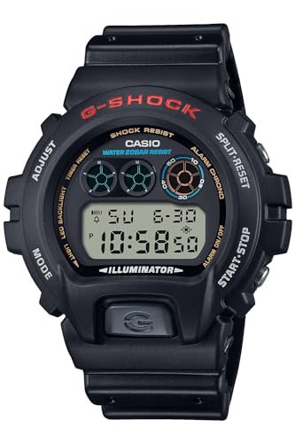 Casio G-Shock DW-6900U-1JF [G-Shock Basic-Digital-Typ 6900-Serie], schwarz, Schwarz, Modern von G-Shock