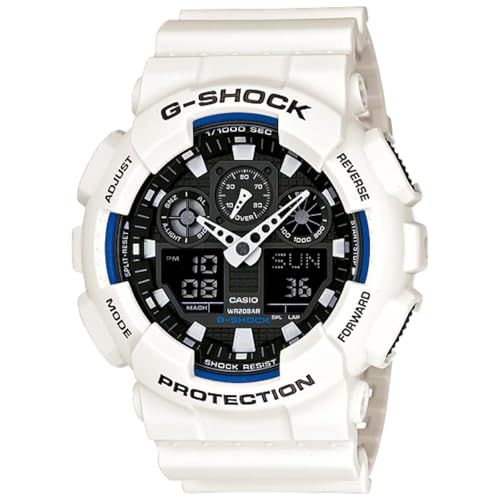 Casio G-Shock Herren Harz Uhrenarmband GA-100B-7AER von G-Shock