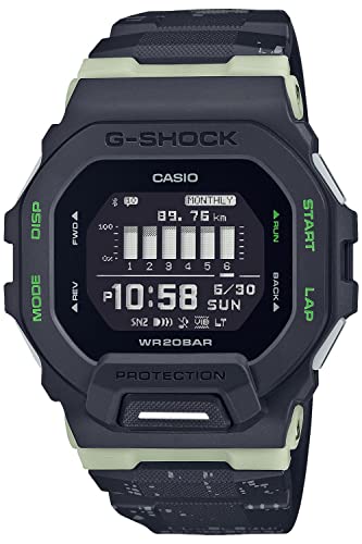 Casio GBD-200LM-1JF [G-Shock Sports Line G-Squad] Japan Import Mai 2023 Modell, Schwarz, Modern von G-SHOCK