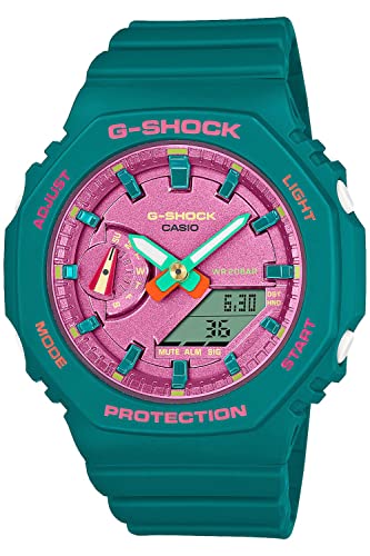 Casio GMA-S2100BS-3AJF [G-Shock Digital/Analog Kombinationsmodell] Uhr Japan Import Mai 2023 Modell, Mehrfarbig, Digital von G-SHOCK