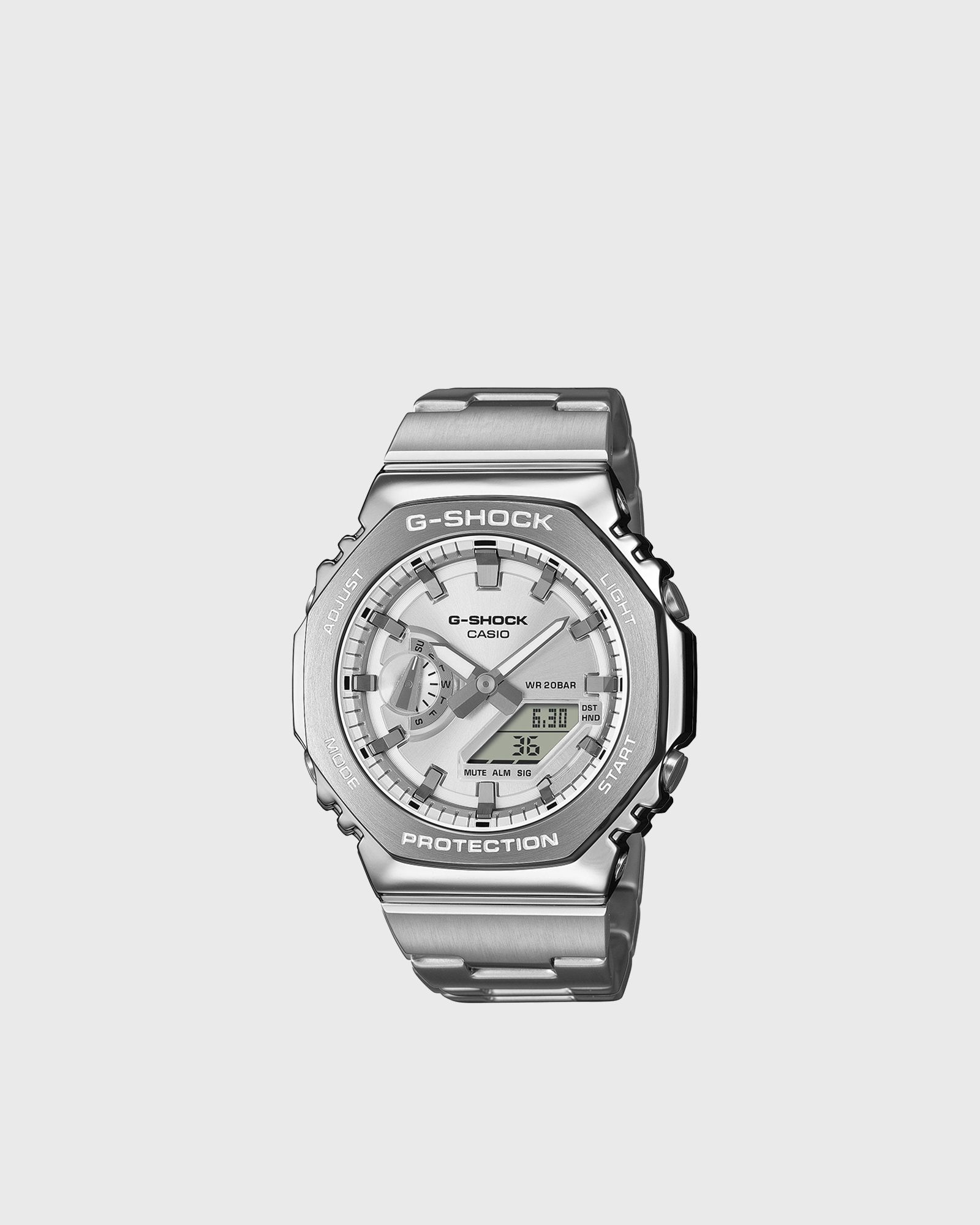 G-SHOCK GM-2110D-7AER men Watches silver in Größe:ONE SIZE von G-SHOCK