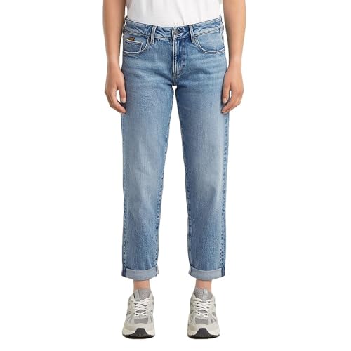 G-STAR Damen Kate Boyfriend Jeans, Blau (Faded Sea Point Blue D15264-d930-h078), 34W / 32L von G-STAR RAW