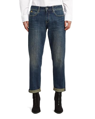 G-STAR Damen Kate Boyfriend Jeans, Mehrfarben (Antique Faded Cyclone D15264-d594-h469), 28W / 30L von G-STAR RAW