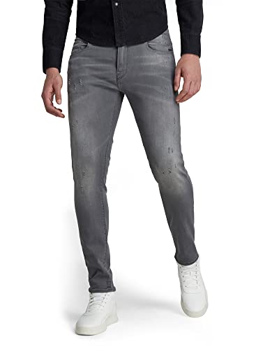 G-STAR RAW Herren Revend Skinny Jeans, Blau (lt aged destroy 51010-6132-1243), 31W / 34L von G-STAR RAW