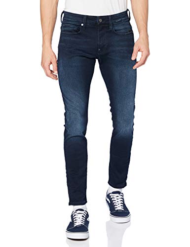 G-STAR RAW Herren Revend Skinny Jeans, Blau (dk aged 51010-6590-89), 33W / 34L von G-STAR RAW