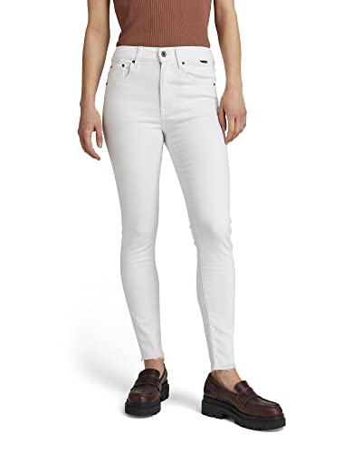 G-STAR RAW Damen 3301 Skinny Ankle Jeans, Weiß (white D21291-C267-110), 29W / 32L von G-STAR RAW
