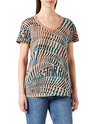 G-STAR RAW, Damen Allover Print Top, Mehrfarben (tuscany wave camo C721-D097), M von G-STAR RAW