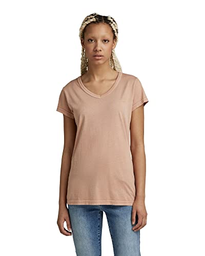 G-STAR RAW, Damen Eyben Slim Top Over Dyed, Rosa (tuscany gd B059-C984), XXS von G-STAR RAW