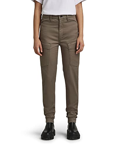 G-STAR RAW Damen Kafey Cargo Ultra High Skinny Hose, Braun (turf D21099-C105-273), 24W / 30L von G-STAR RAW