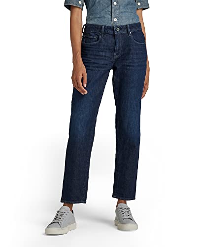 G-STAR RAW Damen Kate Boyfriend Jeans, Blau (worn in deep marine D15264-B767-C602), 25W / 34L von G-STAR RAW