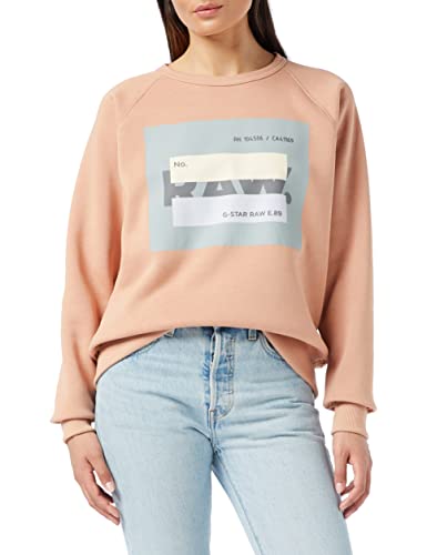 G-STAR RAW Damen RAW Covered Sweatshirt, Rosa (tuscany D21387-A971-C963), M von G-STAR RAW