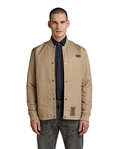 G-STAR RAW Herren 10 Degrees Padded Overshirt, Beige (tree house D20162-C143-C941), L von G-STAR RAW