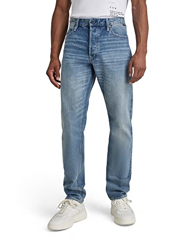 G-STAR RAW Herren Triple A Regular Straight Jeans, Blau (sun faded air force blue D19161-C967-C947), 32W / 30L von G-STAR RAW