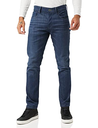 G-STAR RAW Herren 3301 Slim Fit Jeans, Schwarz (worn in leaden 51001-C922-C776), 30W / 34L von G-STAR RAW