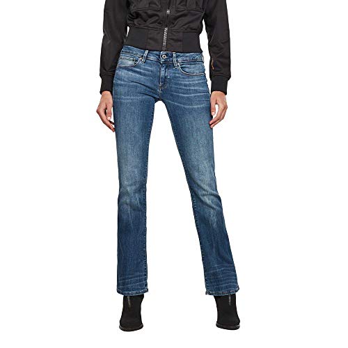G-STAR RAW Damen 3301 Mid Skinny Bootcut Jeans von G-STAR RAW