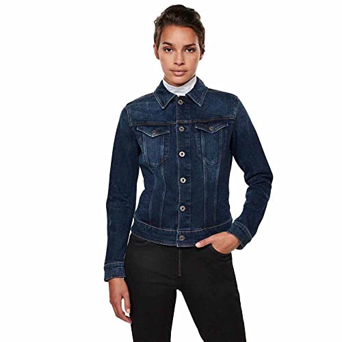 G-STAR RAW Damen 3301 Slim JKT Wmn Schuhe, Dk Aged, Large EU von G-STAR RAW