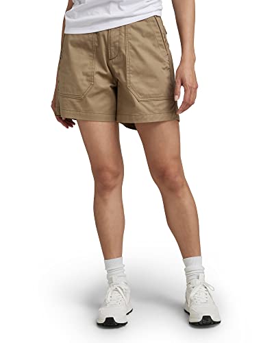 G-STAR RAW Damen 3D Fatigue Shorts, Braun (dk toggee D21101-D310-5787), 24 von G-STAR RAW