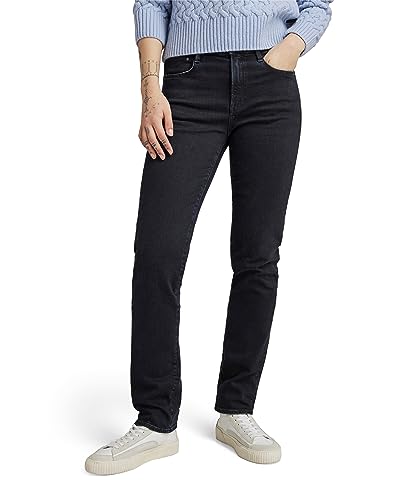 G-STAR RAW Damen Ace 2.0 Slim Straight Jeans, Blau (worn in midnight blue od D23638-C293-G116), 28W / 30L von G-STAR RAW