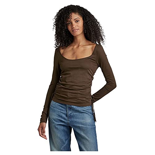 G-STAR RAW Damen Adjustable Slim Deep Scoop Top von G-STAR RAW