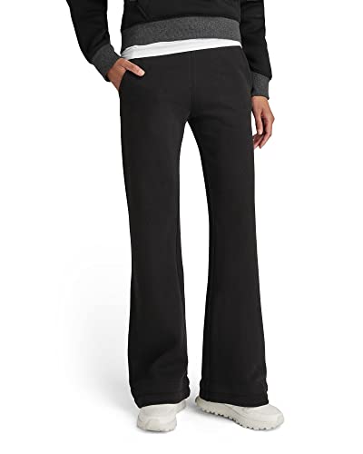 G-STAR RAW Damen Adjustable Wide Leg Jogginghose, Schwarz (dk black D20736-C931-6484), XS von G-STAR RAW