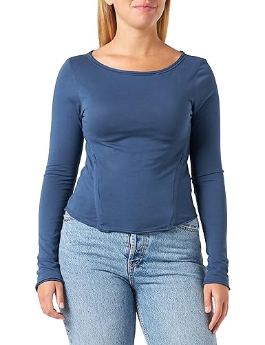 G-Star RAW Damen Adjustable Slim Boat t ls wmn, Blau (rank Blue D23804-4107-868), XS von G-STAR RAW
