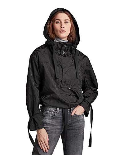 G-STAR RAW Damen Anorak, Schwarz (dk black D20571-C906-6484), M von G-STAR RAW