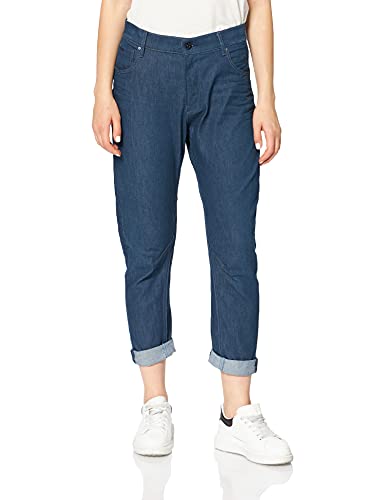 G-STAR RAW Damen Arc 3D Boyfriend Jeans, Blau (3d raw denim D19821-C829-1241), 32W / 30L von G-STAR RAW