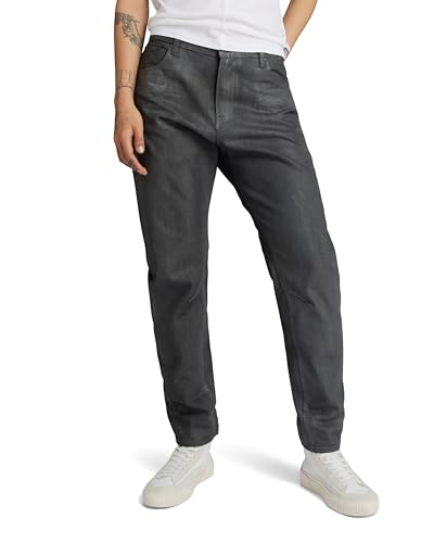 G-STAR RAW Damen Arc 3D Boyfriend Jeans, Grau (magma cobler D19821-D304-D360), 29W / 30L von G-STAR RAW