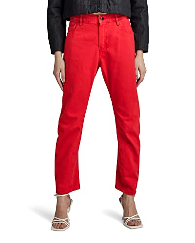 G-STAR RAW Damen Arc 3D Boyfriend Jeans, Rot (acid red gd D19821-D300-D830), 24W / 32L von G-STAR RAW