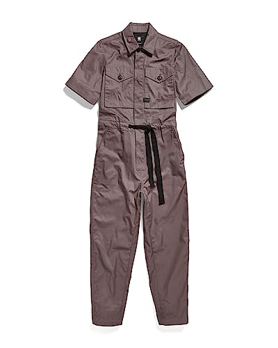 G-STAR RAW Damen Army Jumpsuit, Purpur (dk taupe fungi D22536-D194-4751), XL von G-STAR RAW