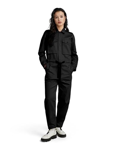 G-STAR RAW Damen Army Jumpsuit, Schwarz (dk black D24234-C962-6484), M von G-STAR