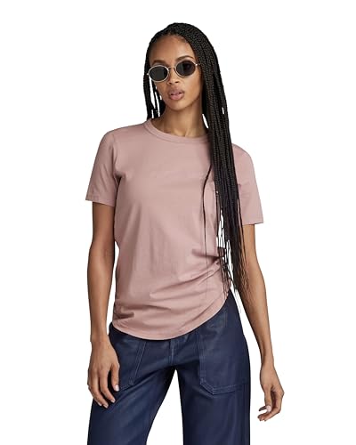 G-Star RAW Damen Autograph Slim Top, Purpur (lt Berry Mist D24216-4107-8147), M von G-STAR RAW