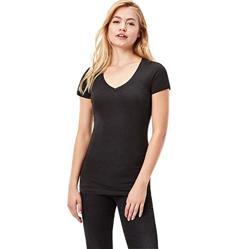 G-STAR RAW Damen Basic V-Neck Cap Sleeve T-Shirt von G-STAR