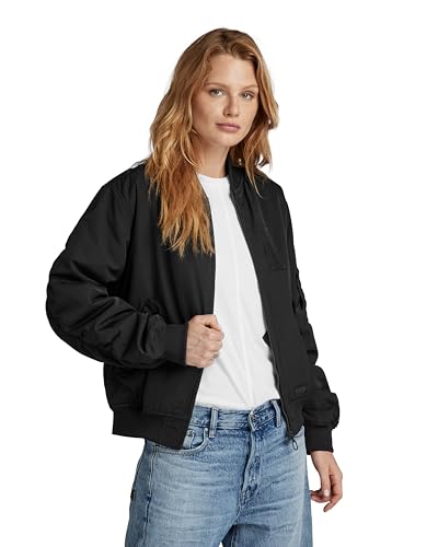 G-STAR RAW Damen Bomber Padded Jacke , Schwarz (dk black D24258-C935-6484), L von G-STAR RAW