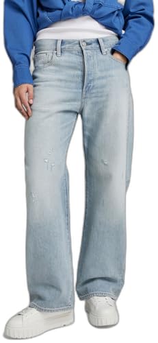 G-Star RAW Damen Bowey 3D Boyfriend Ankle Jeans, Blau (Sun Faded Mirage Blue D24329-D436-G316), 26W / 32L von G-STAR RAW