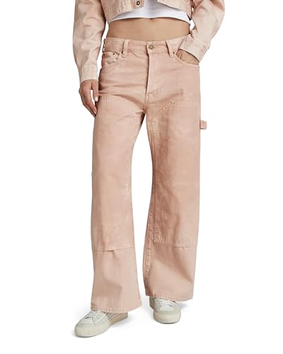G-Star RAW Damen Bowey 3D Carpenter Loose Jeans, Beige (Sun Faded Rugby tan gd D24354-D491-G551), 31W / 30L von G-STAR